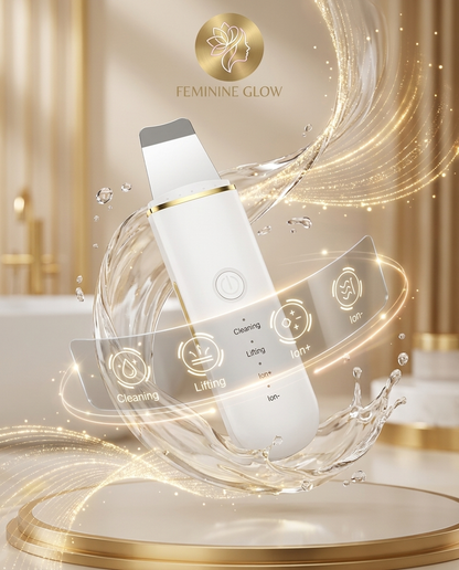 Feminine Glow EMS Facial Skin Scrubber